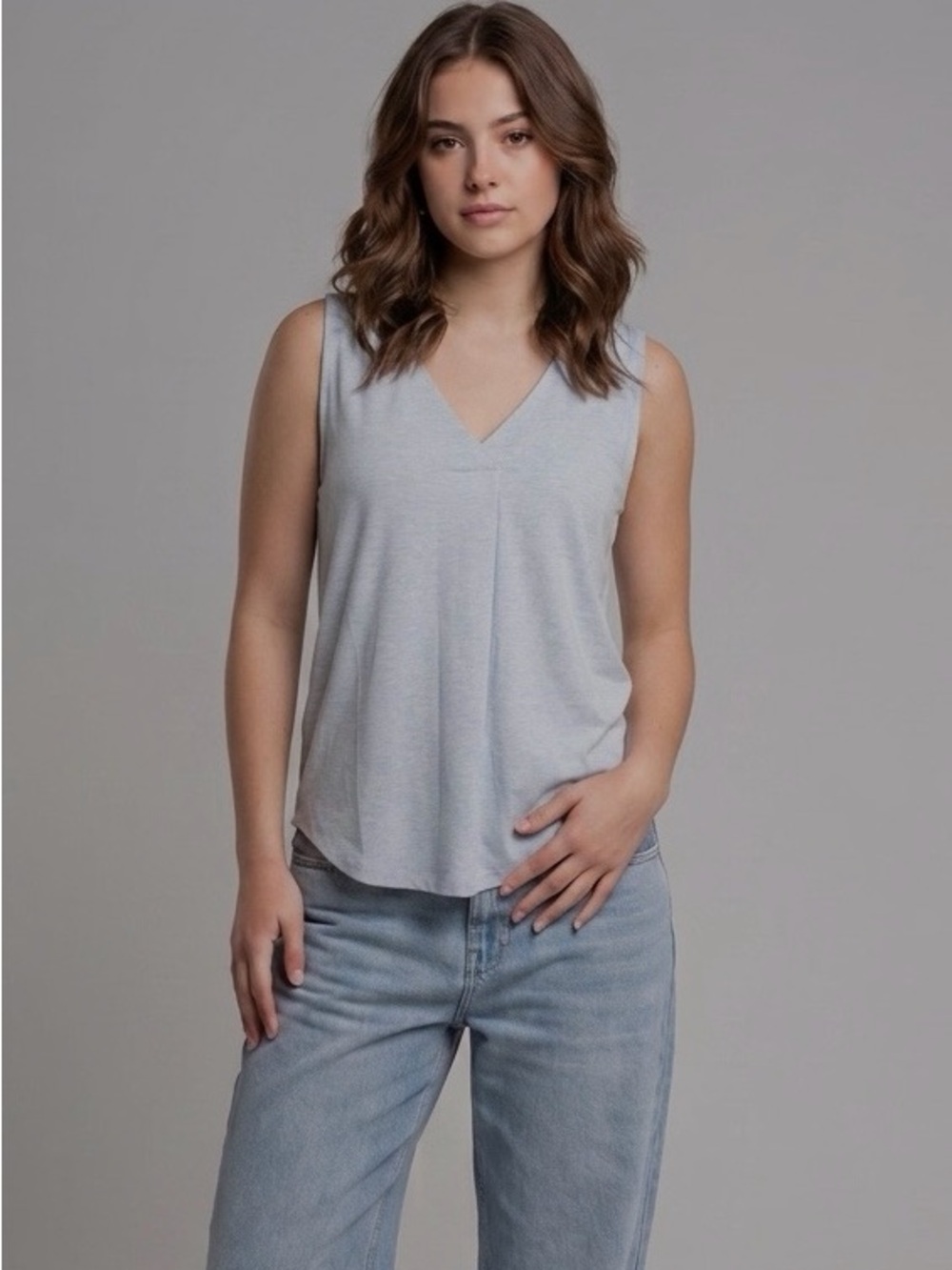Tommy Bahama Light Blue Sleeveless Tank
